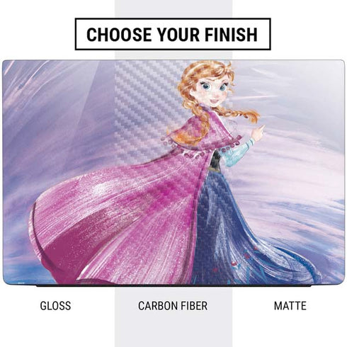 Disney Frozen Anna Sketch Art Dell Vostro Skin